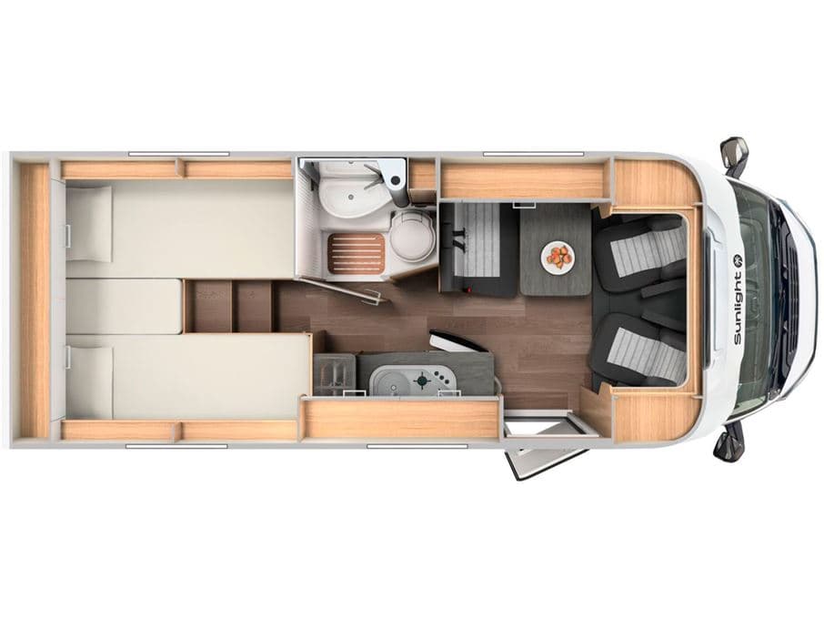 Sunlight VAN V66 Adventure - miniature 1